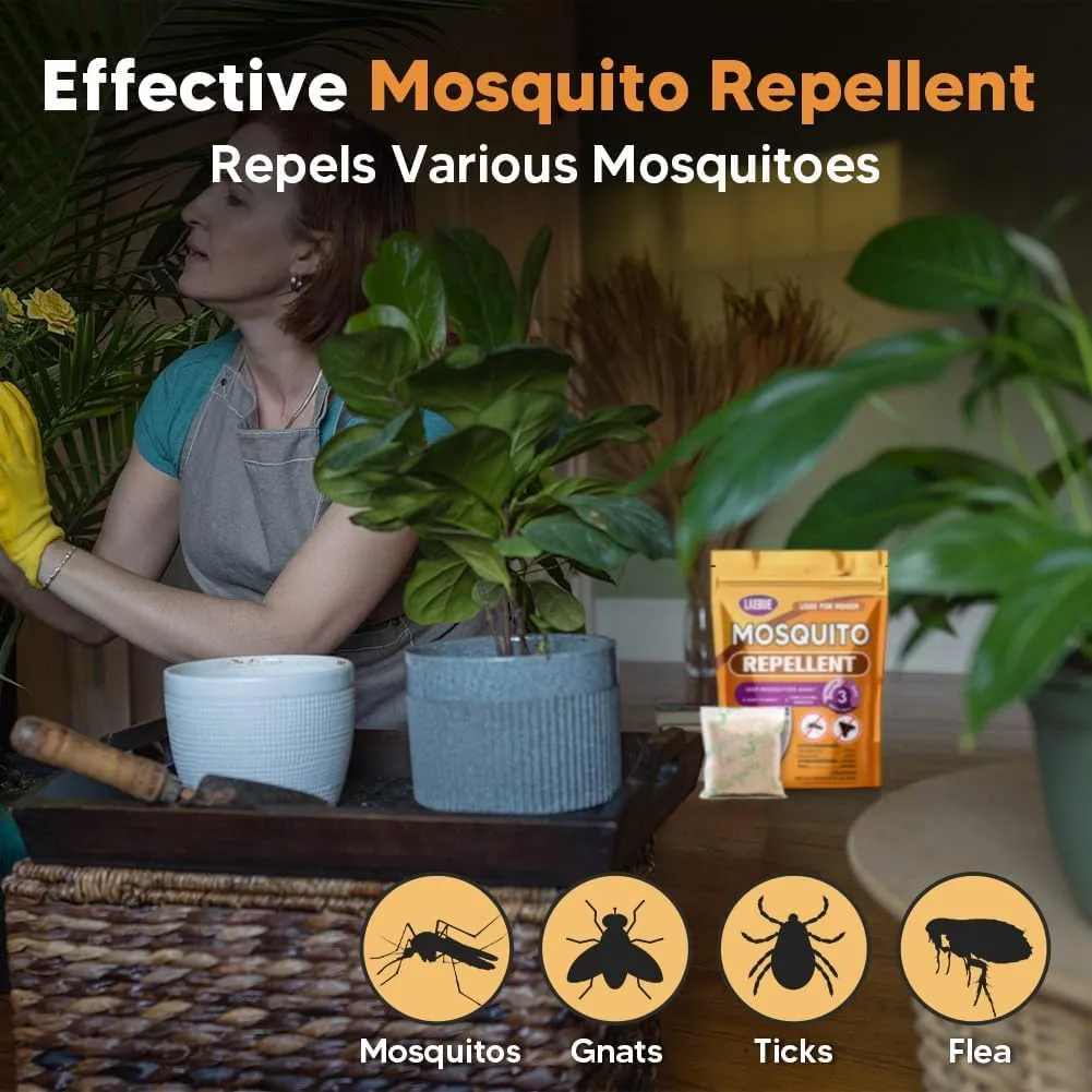 Mosquito Repellent Outdoor Patio, Mosquito Outdoor Control, Natural Mosquito Repellent for Yard, Long Lasting Mosquito Repeller-12 Pack