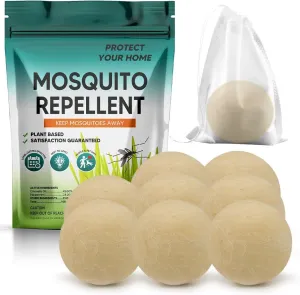 Mosquito Repellent Outdoor Patio, Powerful Indoors Mosquitoes Repellent, Natural Mosquito Deterrent for Kids/Adults, Mosquito Repellant, Mosquitoes Control for Camping/Patio/Yard/Travel 8P