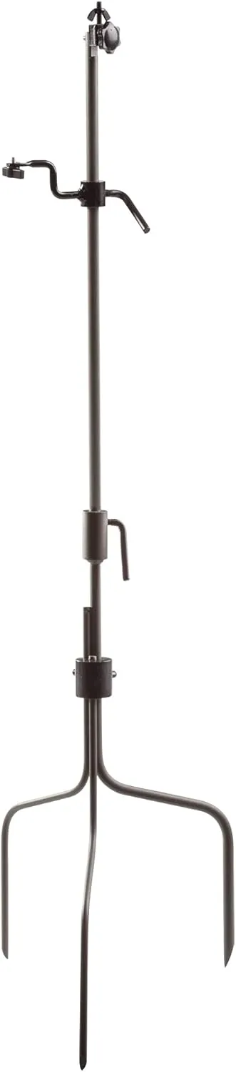 Moultrie Universal Camera Stake | 360 Degree Rotation | Adjustable Tilt | Fits MOU 2013 or Later Cameras, Silver, One Size