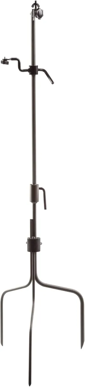 Moultrie Universal Camera Stake | 360 Degree Rotation | Adjustable Tilt | Fits MOU 2013 or Later Cameras, Silver, One Size