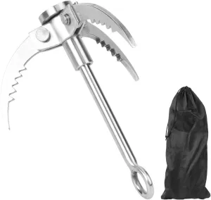 Mountaineering Climbing Tools Survival Climbing Claw 3 Claws For Outdoor Camping Hiking Grappling Hook Outdoor