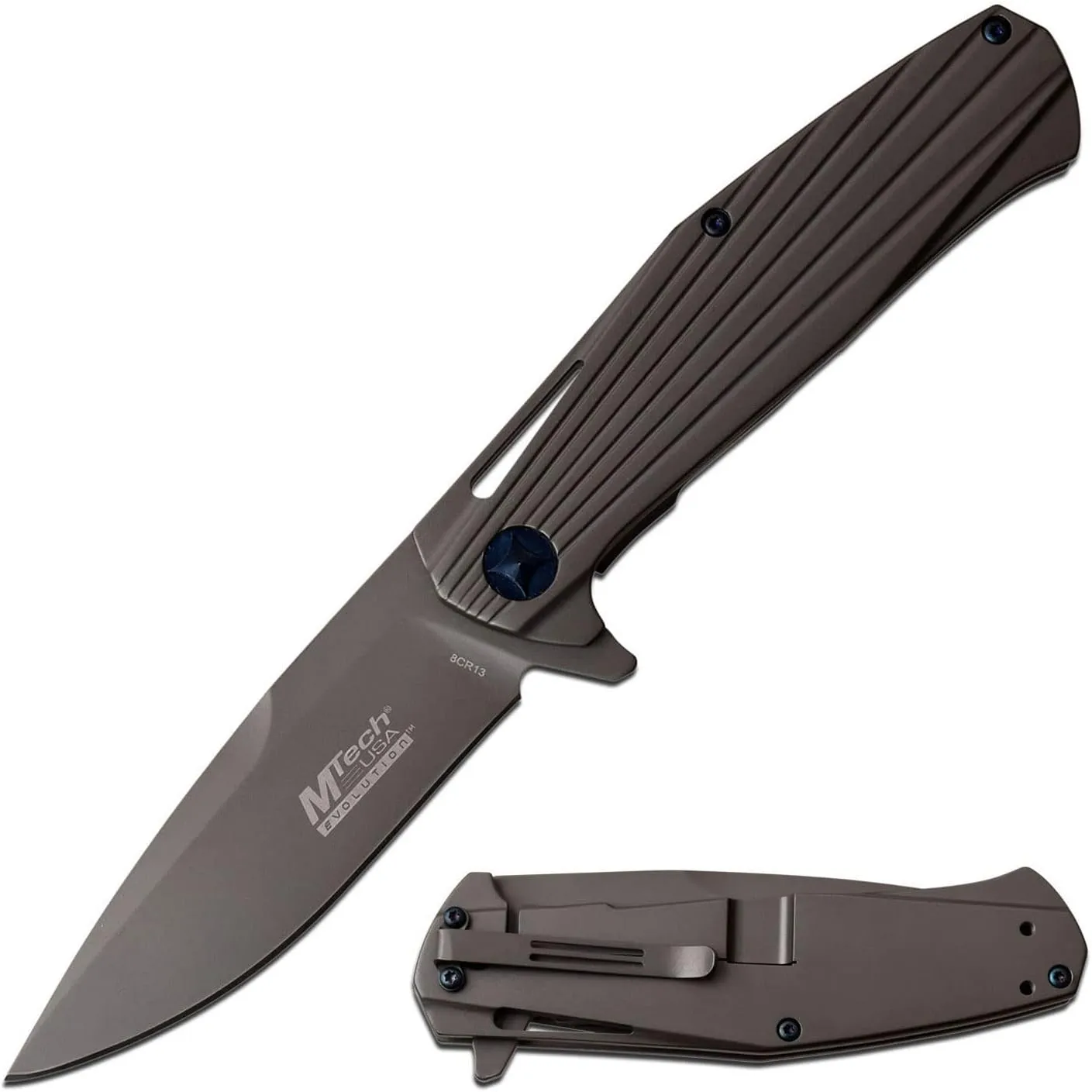 MTech Evolution Folding Knife - MTE-FDR005-GY