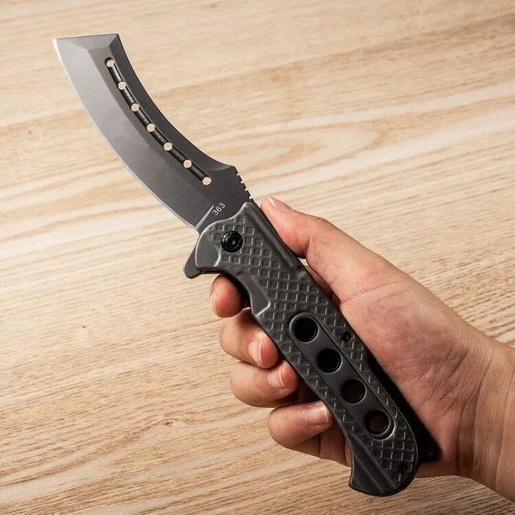 Multifunctional Survival Knife Swiss Military Outdoor Folding Knife