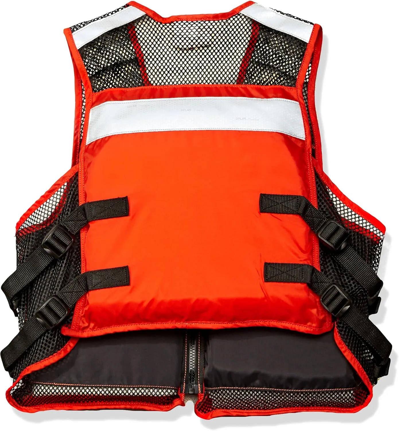MUSTANG SURVIVAL Industrial Mesh Vest with Solas Reflective Tape