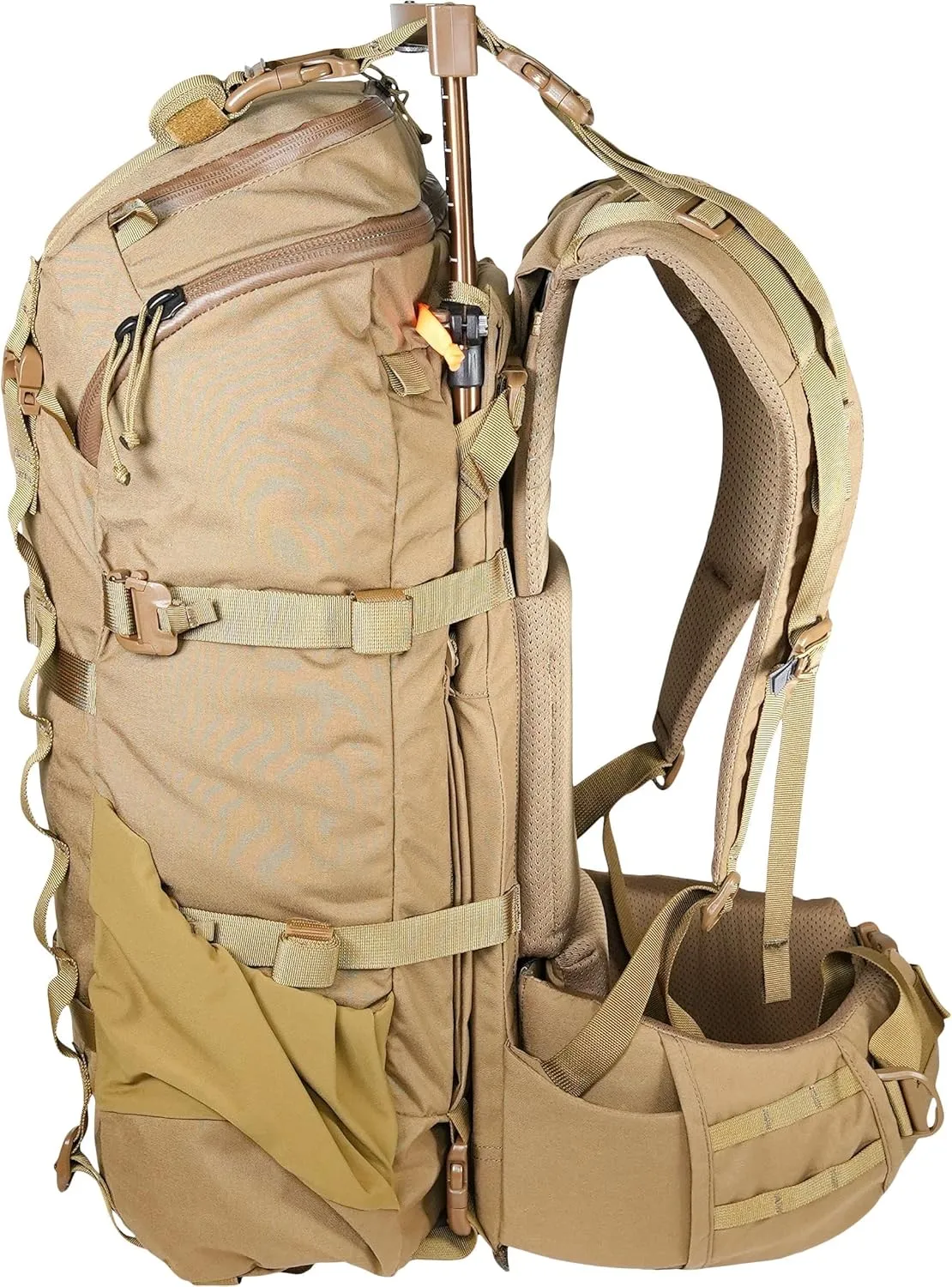 Mystery Ranch Pop Up 40 Hunting Backpack, Weatherproof, Daypack for Travel, Hiking, Outdoors, Camping, 40L, M, Coyote