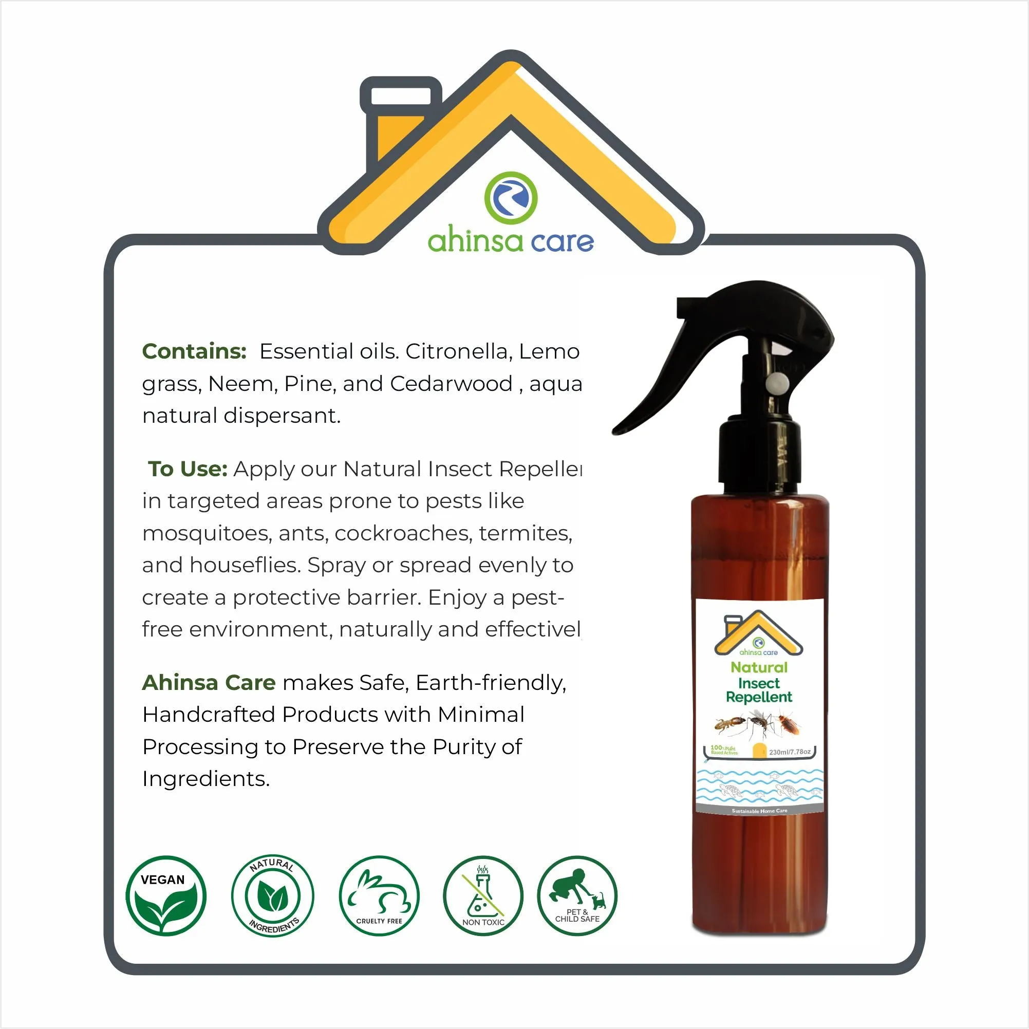 Natural Insect Repellant 230ml