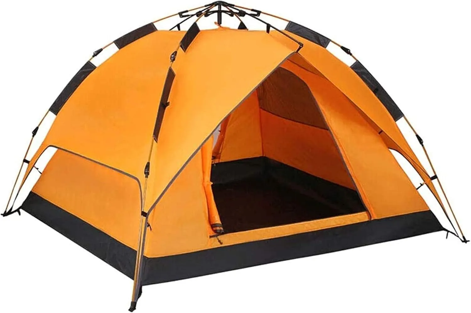 NIEH Tents for Camping Tent Dome Tents Pop Up Instantly Waterproof 3-4 Person Double-Door Camping and Beach for Backpacking Fishing