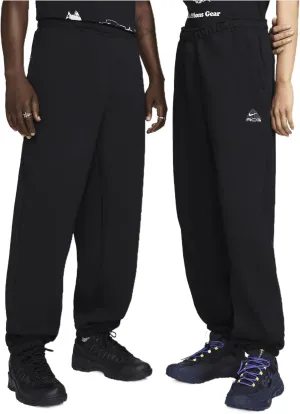 Nike ACG Lungs Therma-FIT Repel Tuff Fleece Pants (FV8650-010, Black/Anthracite/Summit White)