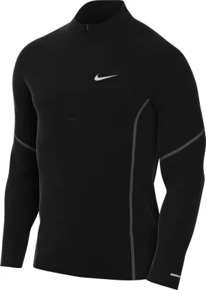 Nike Element Repel Men's Therma-FIT 1/2-Zip Running Top, Black, Medium