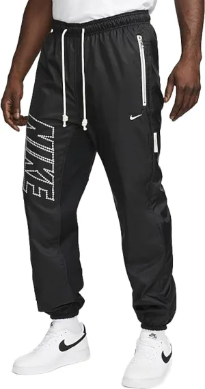 Nike Therma-FIT Standard Issue Men's Winterized Basketball Pants (US, Alpha, Large, Regular, Regular, Black 010)