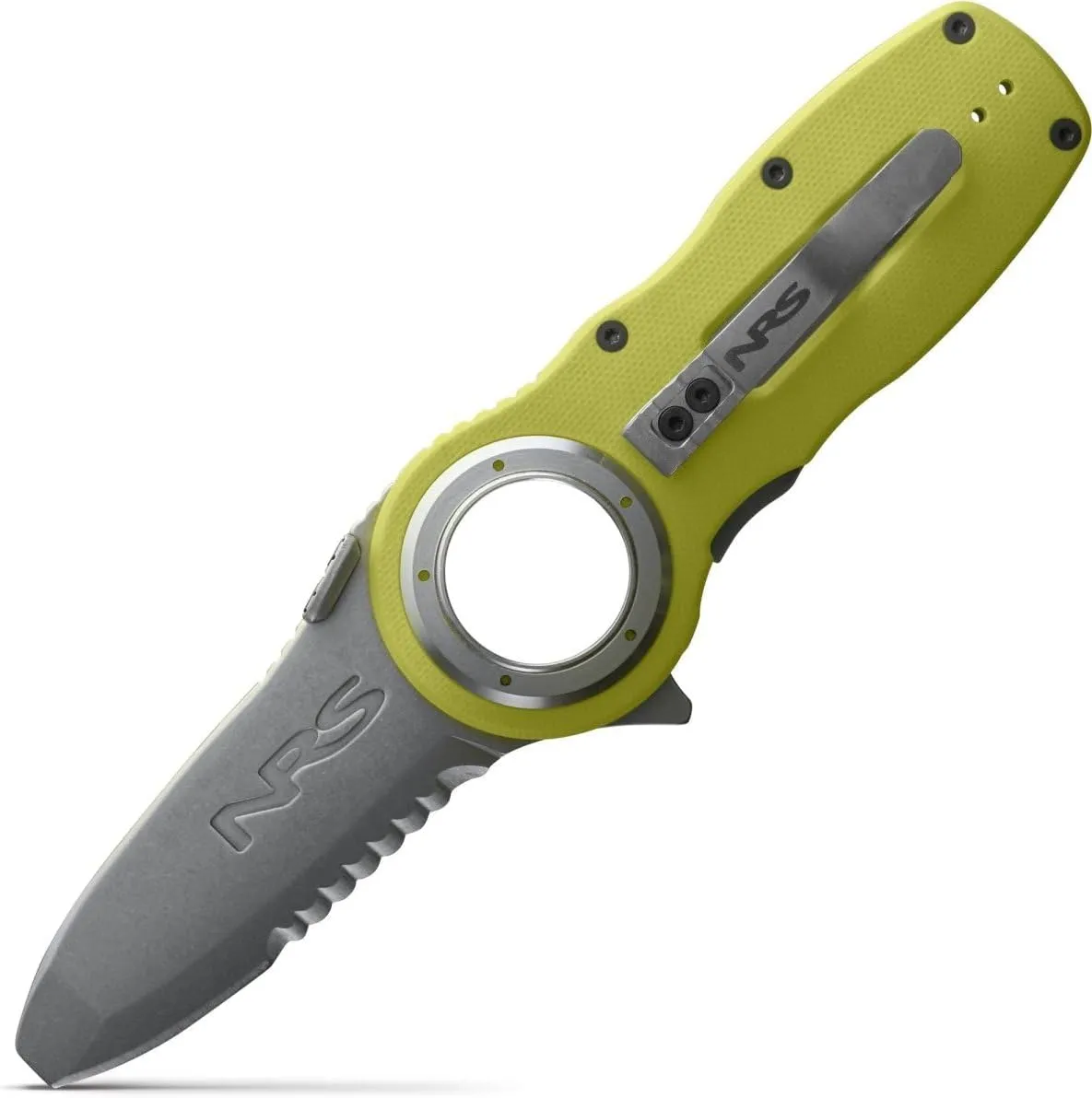 NRS 2024 Pilot Access Folding Knife Safety Yellow (47316.01.101)