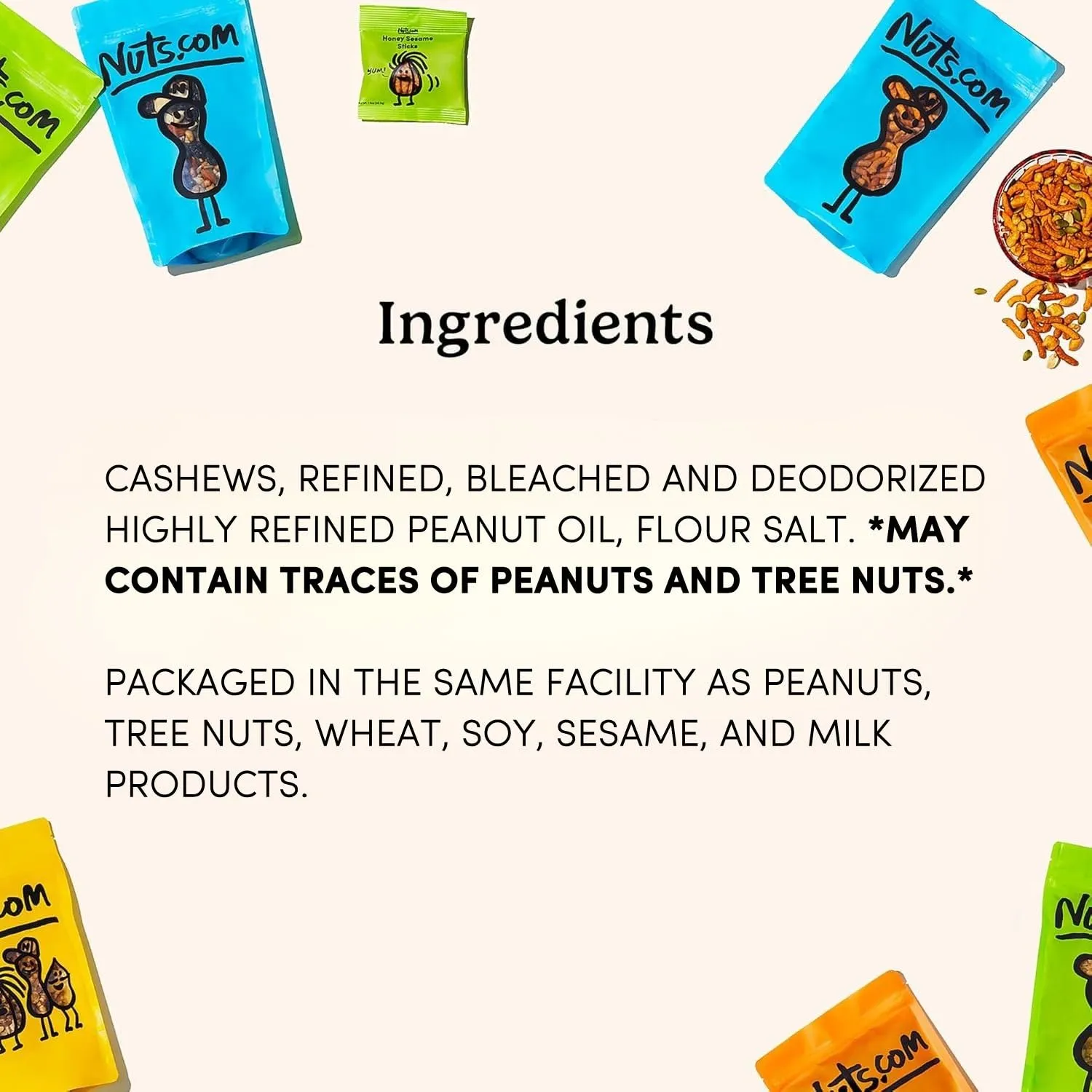 Nuts.com – Roasted Cashews (Lightly Salted) — Creamy & Savory Flavor, Healthy Snack for Adults & Kids, Good Source of Protein, Fiber, Calcium, Iron & Healthy Fats – Vegan & Gluten-Free – 2 Lb Bag