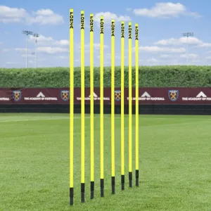 NWS Forza Spring Loaded Agility Poles | Improve Endurance, Speed & Footwork - Available in Packs of 8 or 16