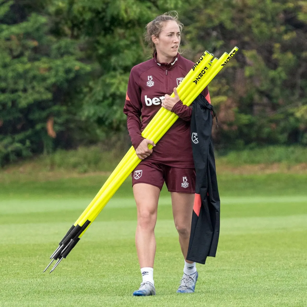 NWS Forza Spring Loaded Agility Poles | Improve Endurance, Speed & Footwork - Available in Packs of 8 or 16