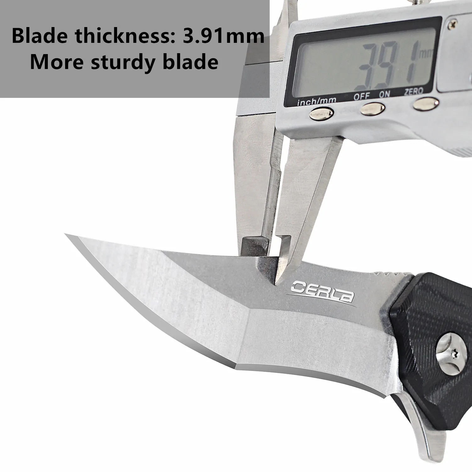 Oerla OLK-029GC EDC Pocket Folding knife 420HC Ball bearing System Flipper knives