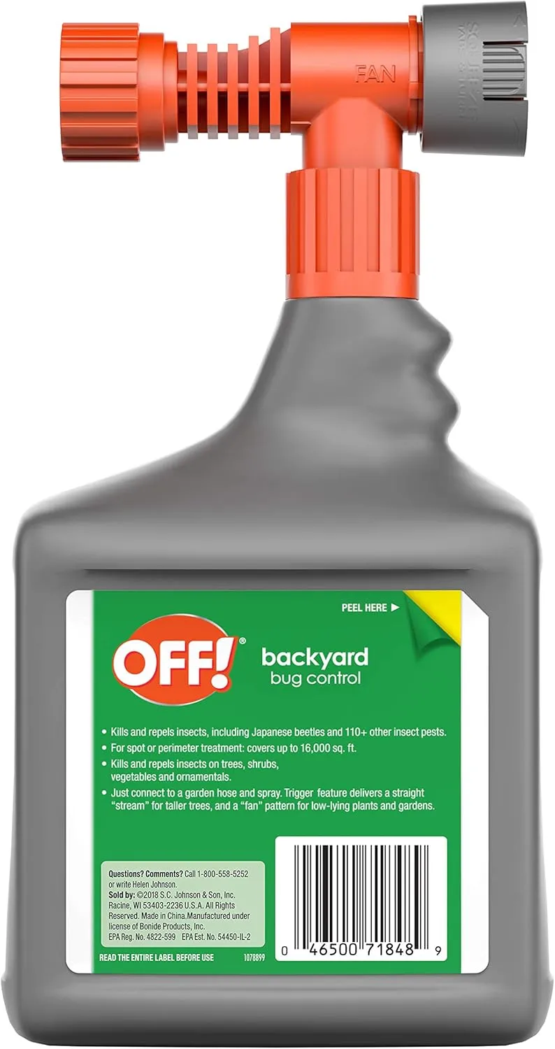 OFF! Bug Control Yard Pretreat (Pack - 4)