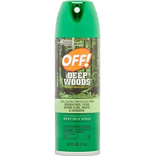 OFF! Deep Woods Insect Repellent 6 oz (Pack of 4)