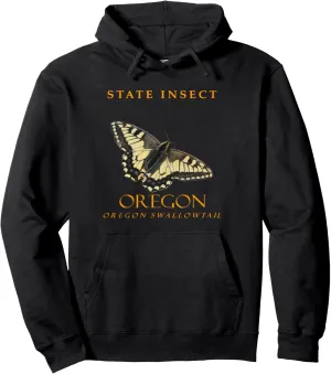 Oregon Territory Insect The Oregon Swallowtail Pullover Hoodie