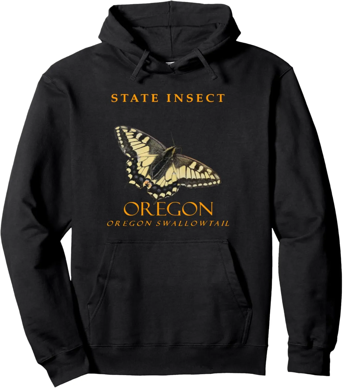 Oregon Territory Insect The Oregon Swallowtail Pullover Hoodie