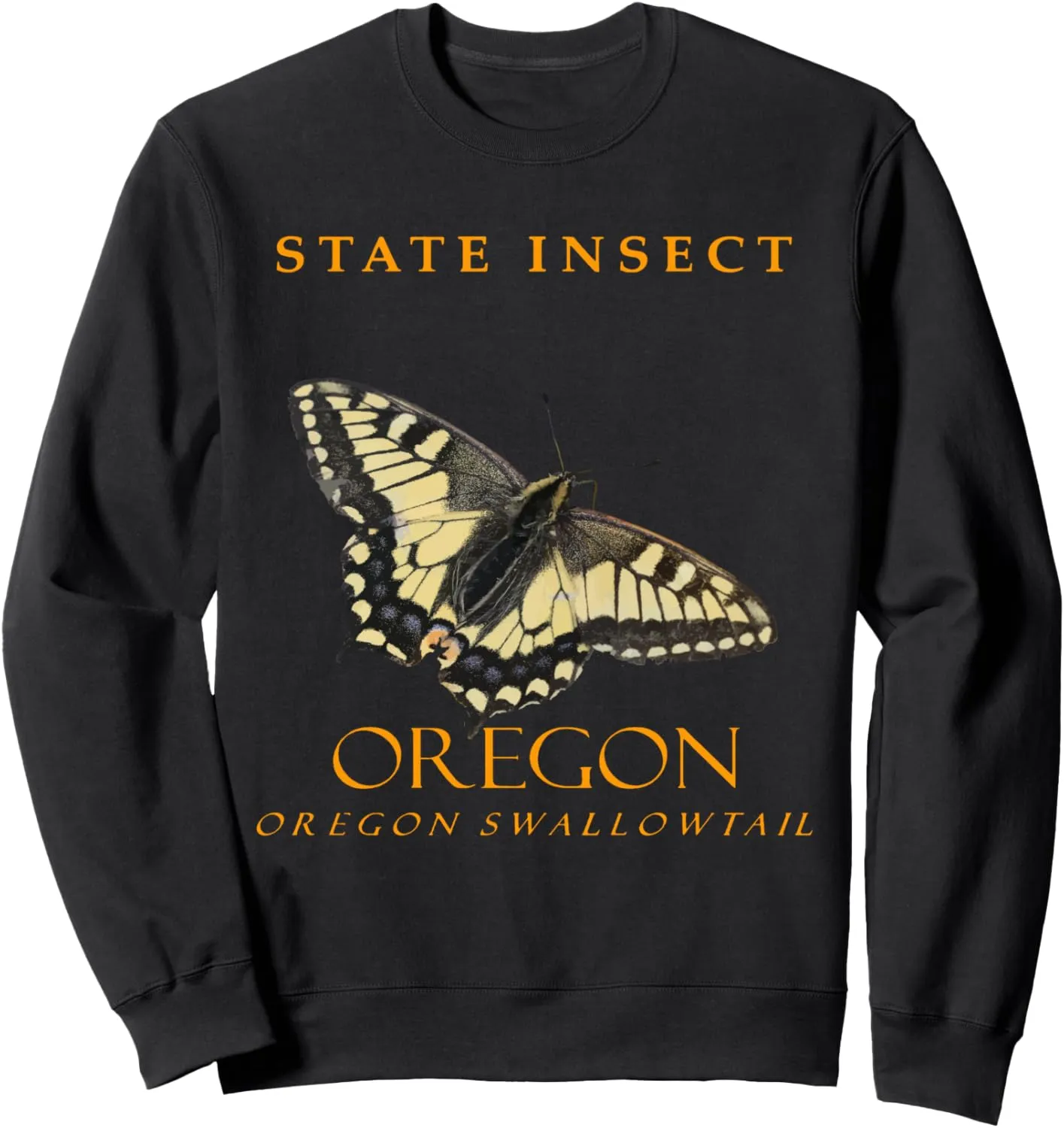 Oregon Territory Insect The Oregon Swallowtail Sweatshirt