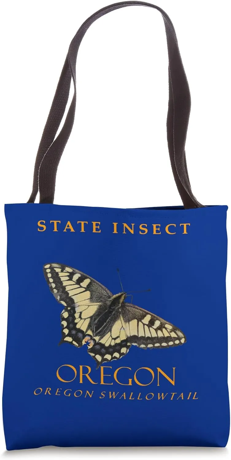 Oregon Territory Insect The Oregon Swallowtail Tote Bag