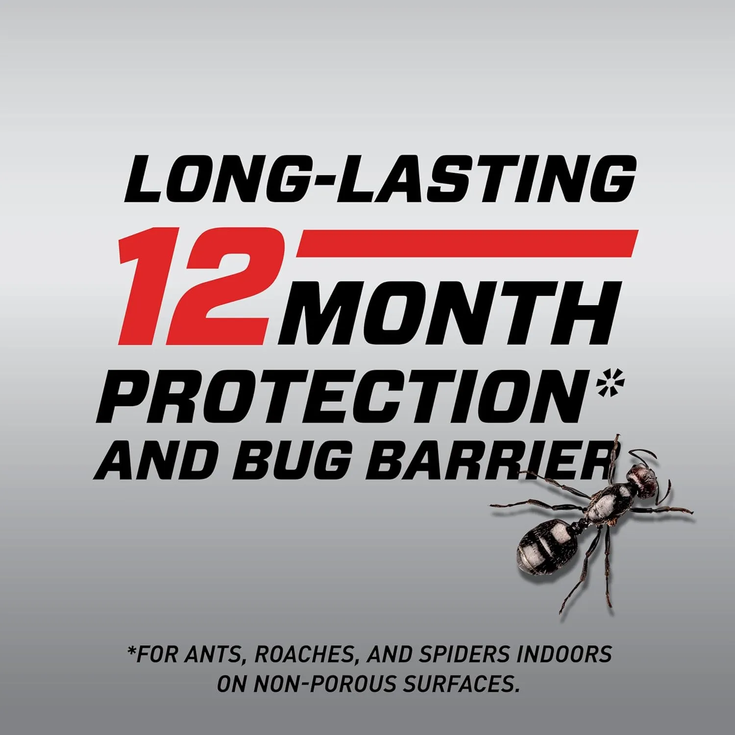 Ortho Home Defense Max Indoor Insect Barrier - Bug Killer Spray Controls Ants, Roaches, Spiders, and More, 1.5 L Refill Pouch