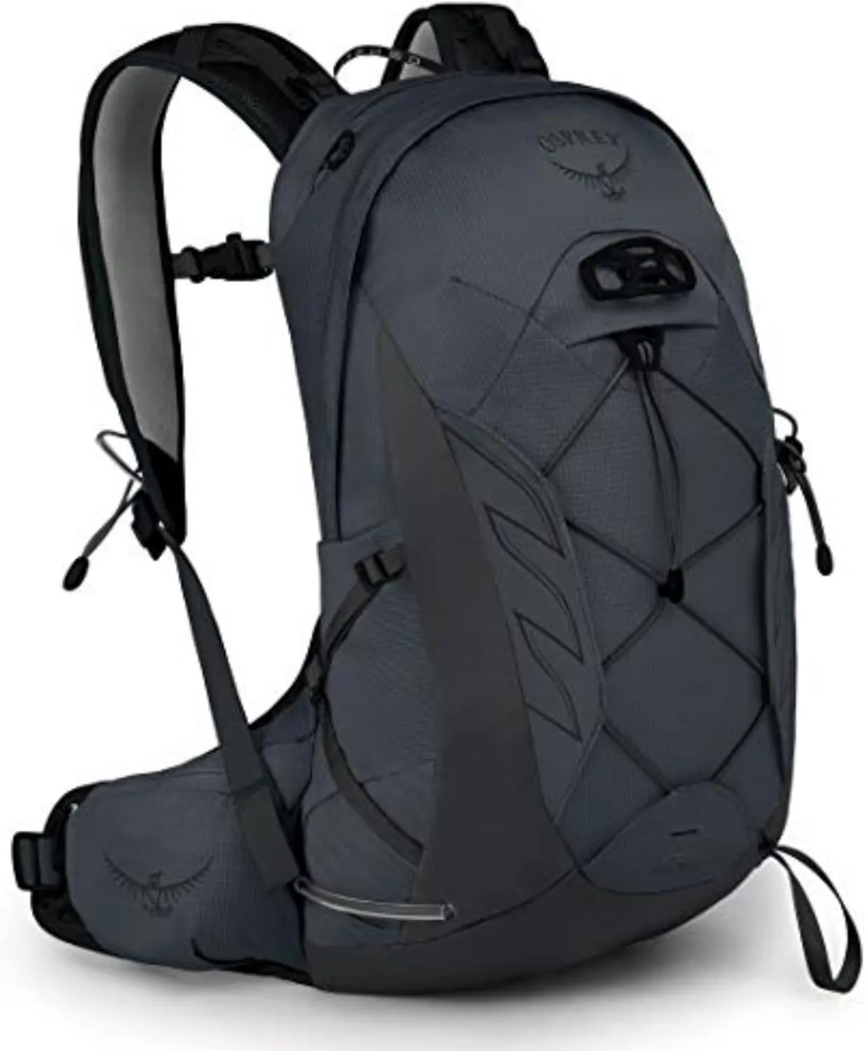 Osprey Talon 11L Men's Hiking Backpack with Hipbelt, Eclipse Grey, L/XL