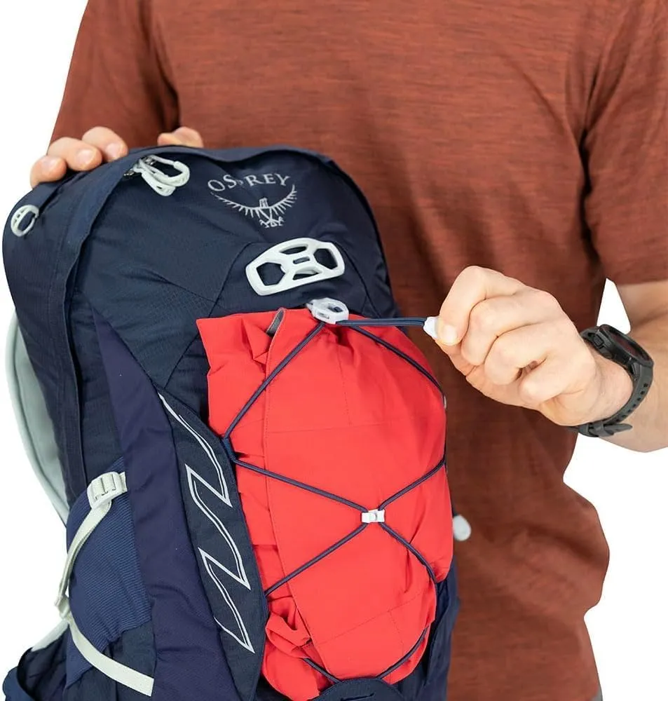 Osprey Talon 11L Men's Hiking Backpack with Hipbelt, Eclipse Grey, L/XL