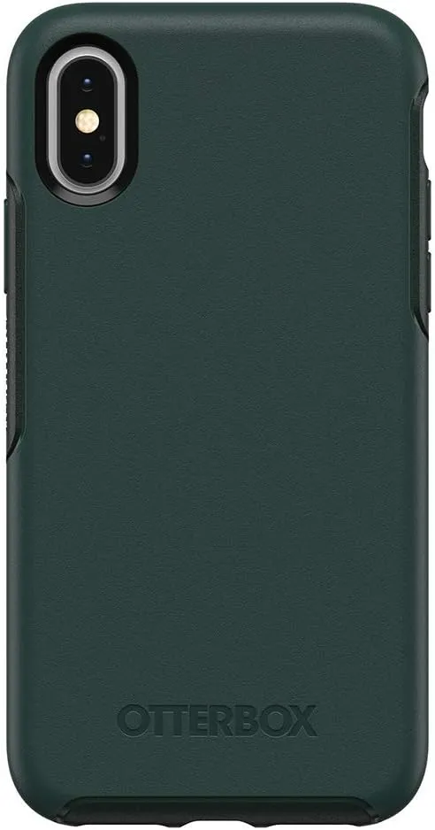 OTTERBOX SYMMETRY SERIES Case for iPhone Xs & iPhone X - Retail Packaging - IVY MEADOW (TREKKING GREEN/SCARAB)