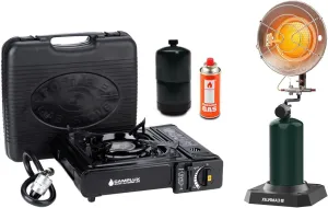 Outdoor Cooking and Heating Combo Set