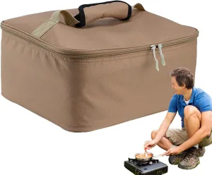 Outdoor Stove Carry Bag - Camping Stove Storage Bag, Protective Storage Portable Stoves | Waterproof And Tear Resistant Material, Perfect For Outdoor Adventures Convenient Carry Handles Easy Transport