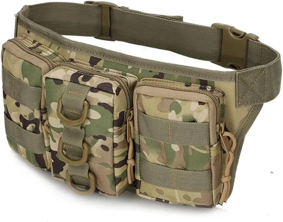 Outdoor Waist Bag Travel Hiking Trekking Shoulder Bag Cycling Climbing Backpack Military Tactical Bags Hunting Bags