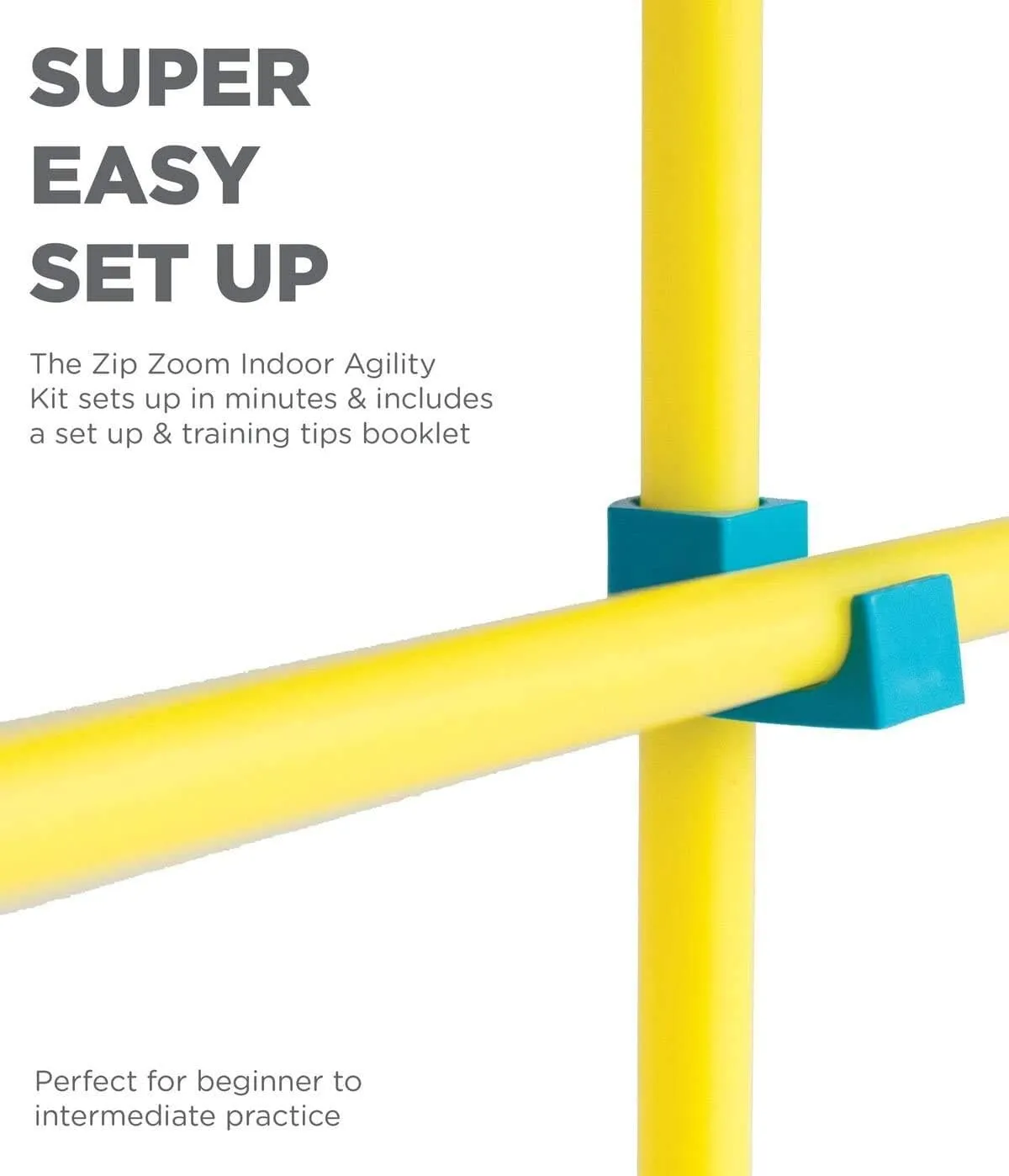 Outward Hound Zip & Zoom Indoor Dog Agility Training Kit for Dogs