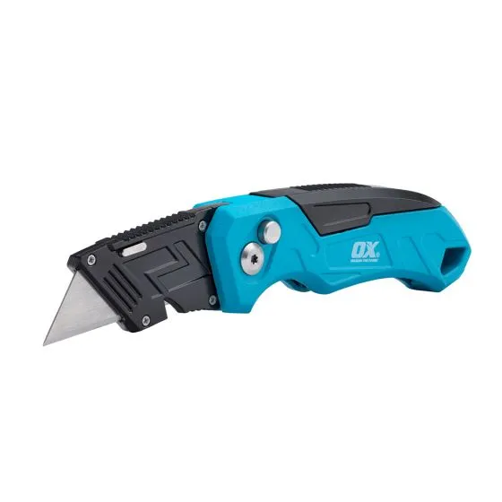 OX PRO HEAVY DUTY FIXED BLADE FOLDING KNIFE