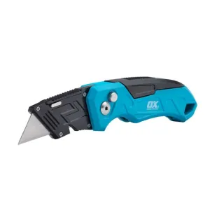 OX PRO HEAVY DUTY FIXED BLADE FOLDING KNIFE