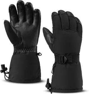 OZERO Winter Gloves Snow Mittens Thermal for Shoveling Snowboarding Snowmobiling Skiing for Men Women