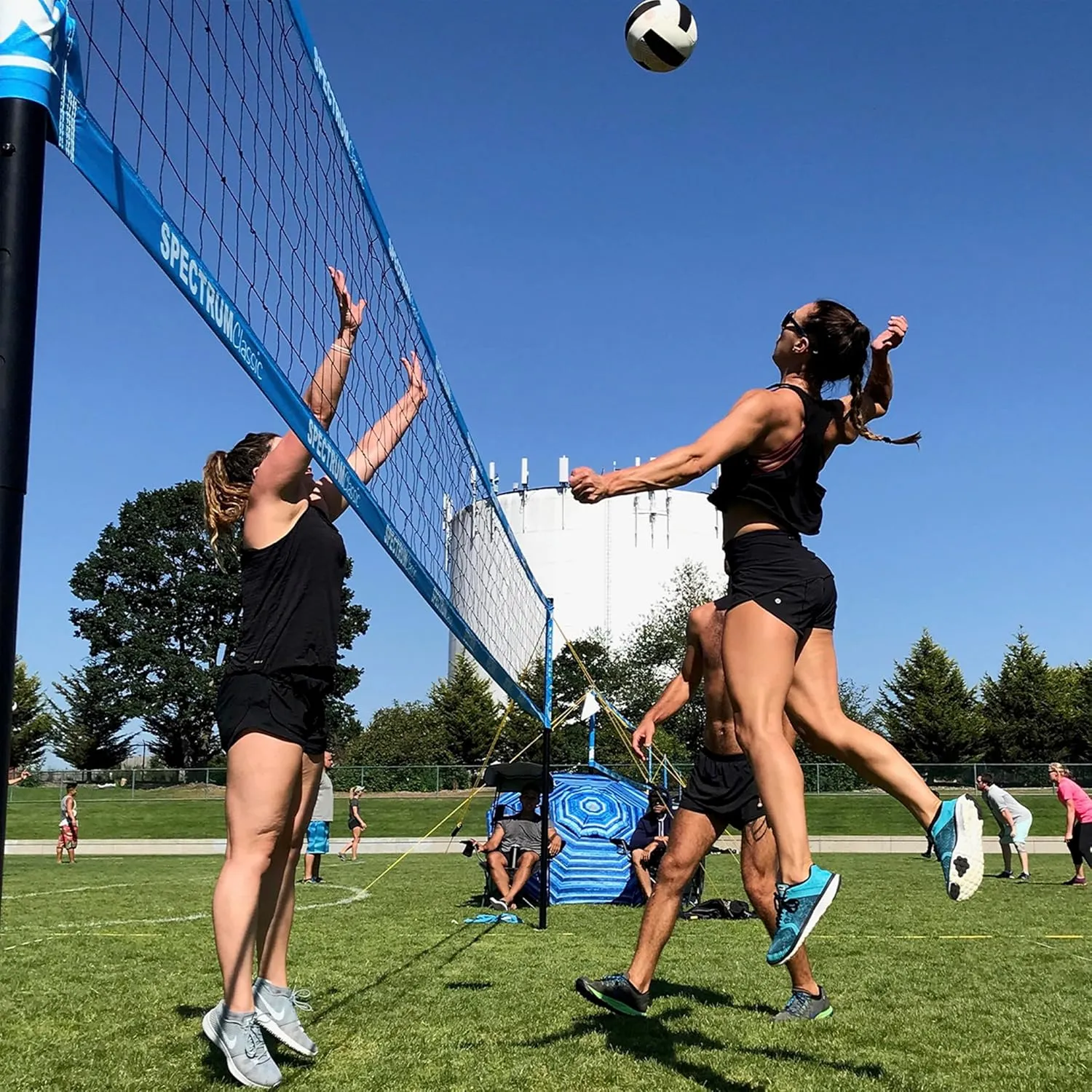 Park & Sun Sports Spectrum Classic: Adjustable Professional Outdoor Volleyball Net System