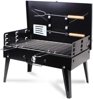 Party Grill Camping Stove, Portable Camping BBQ, Outdoor Grill & Stove, Tabletop BBQ for Picnic Barbecue Garden Camping Party Beach (Set 5)