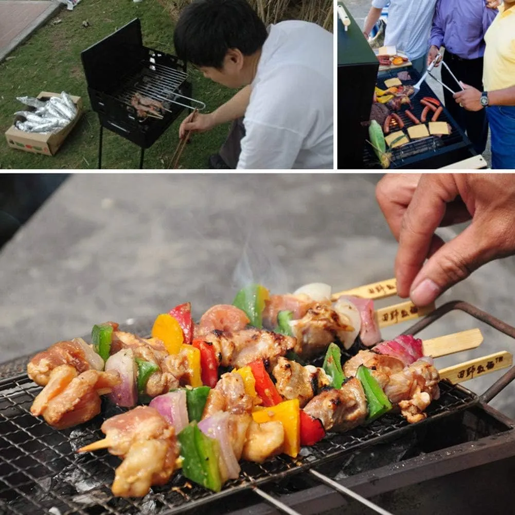 Party Grill Camping Stove, Portable Camping BBQ, Outdoor Grill & Stove, Tabletop BBQ for Picnic Barbecue Garden Camping Party Beach (Set 5)