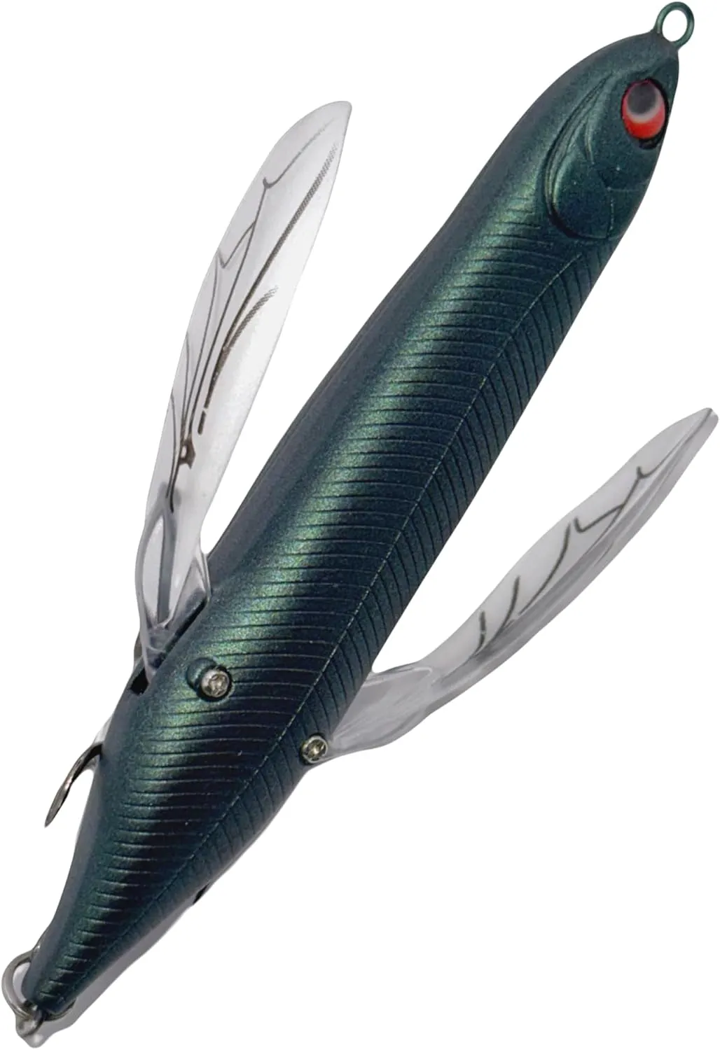 PBFish Topwater Crawler Walks On Water Floating Dragonfly Big Bass Blow Ups Freshwater Fishing Gift