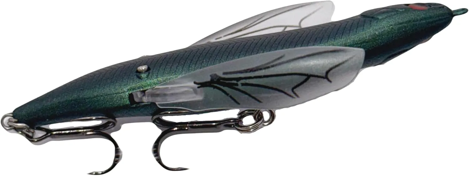 PBFish Topwater Crawler Walks On Water Floating Dragonfly Big Bass Blow Ups Freshwater Fishing Gift