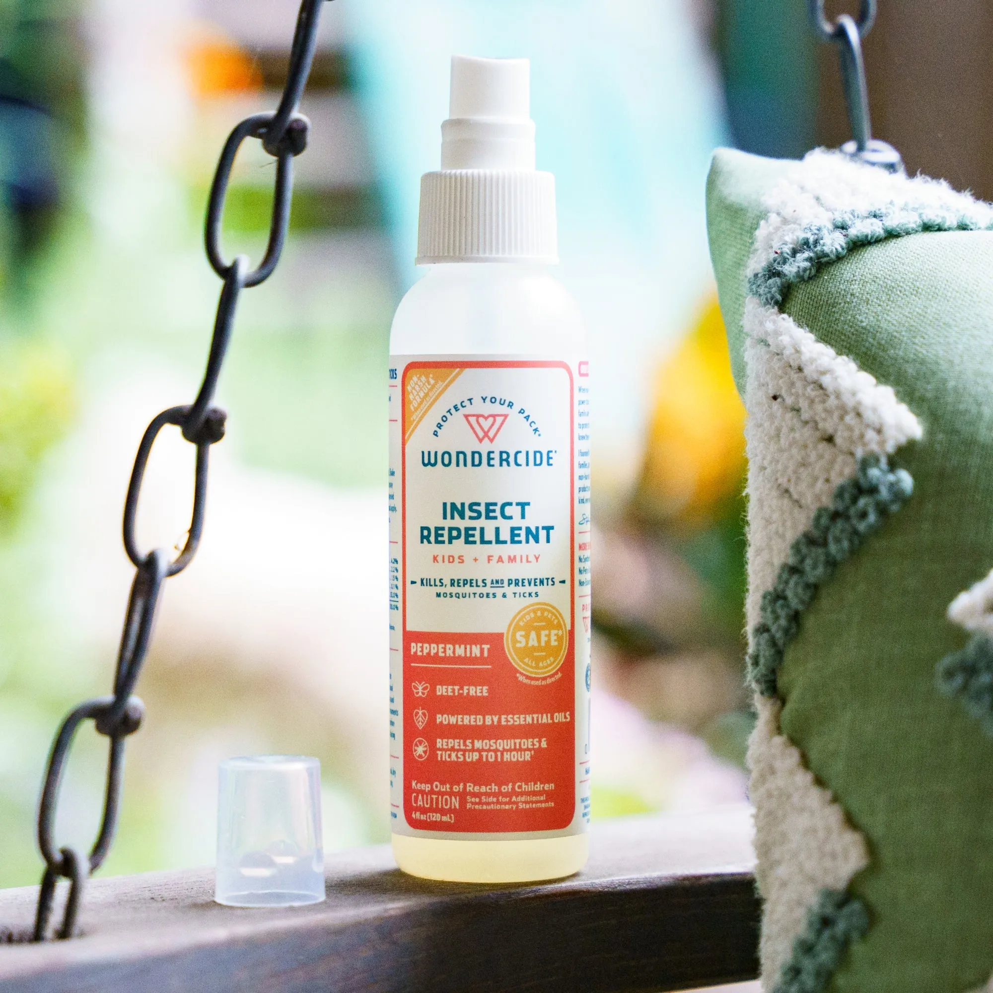 Peppermint Insect Repellent for Family with Natural Essential Oils