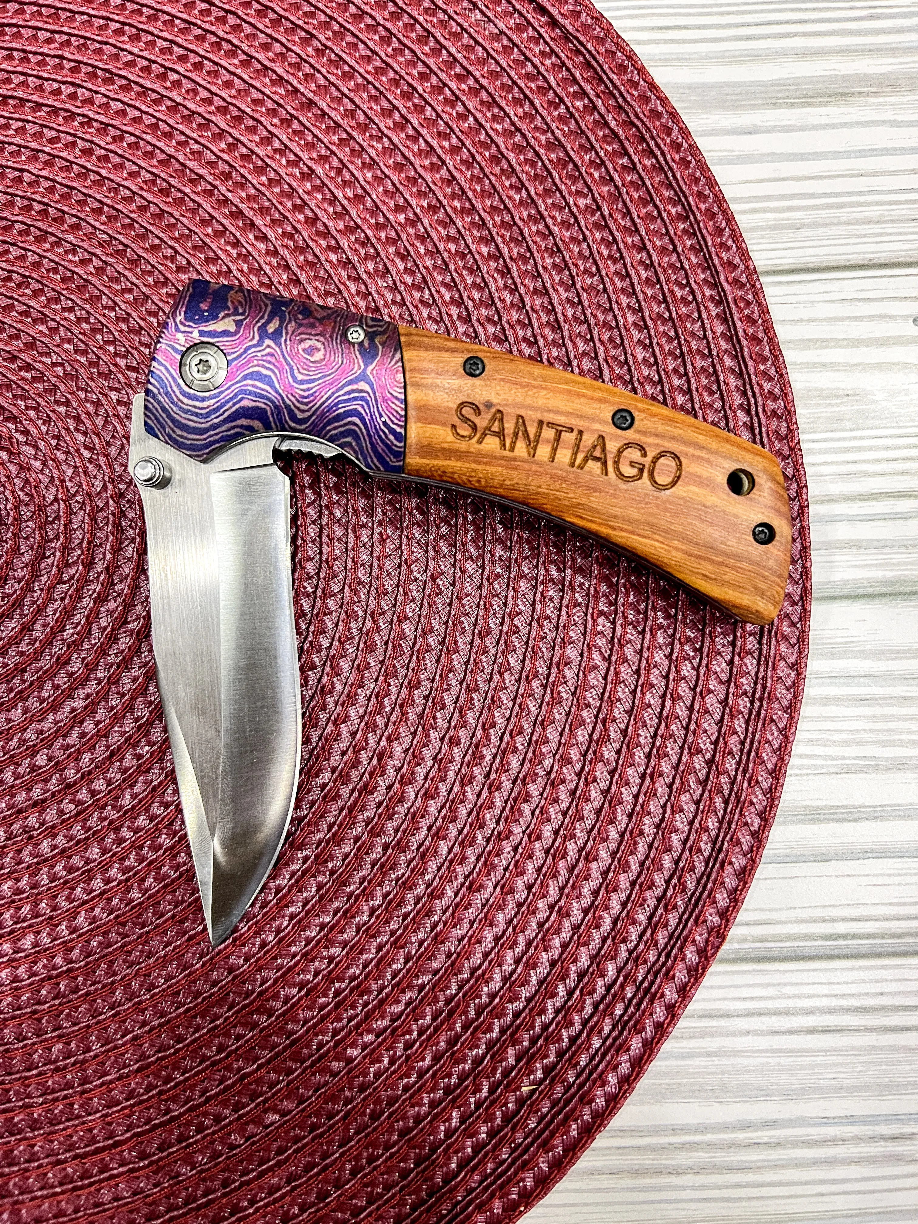 Personalized Custom Pocket Knife, Folding Knife
