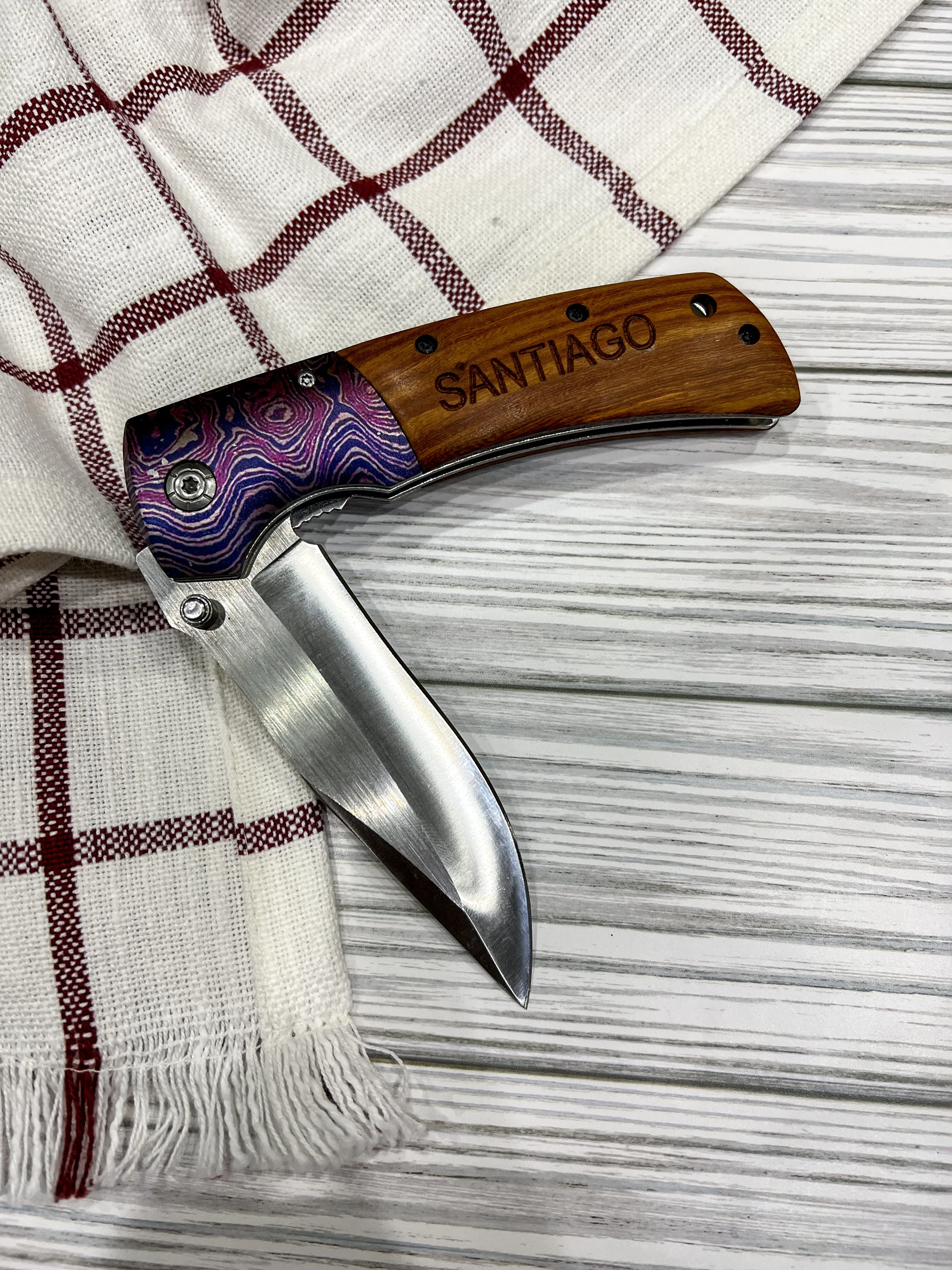 Personalized Custom Pocket Knife, Folding Knife