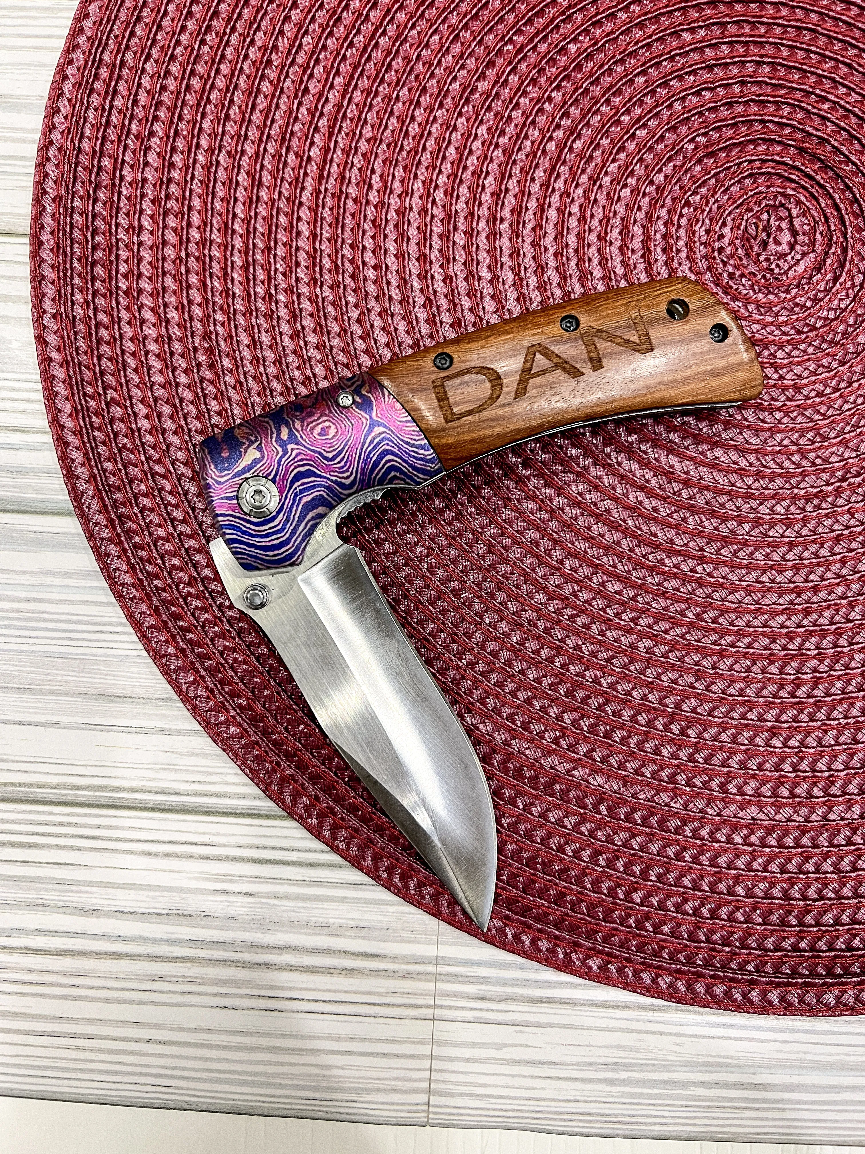 Personalized Custom Pocket Knife, Folding Knife