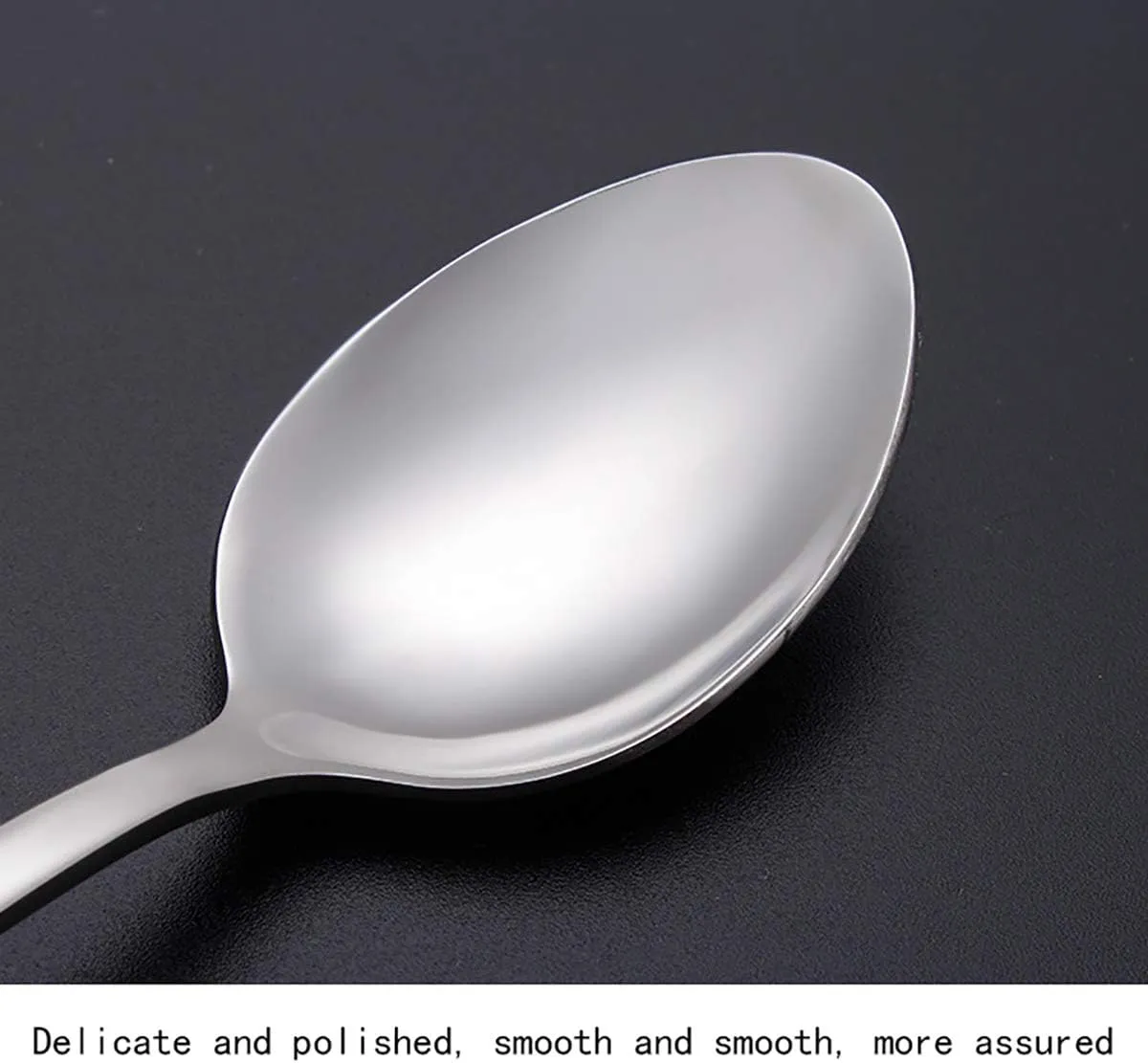 Personalized Cutlery Set personal tableware including Spoon/Knife/Fork, Mirror Polished Flatware Set - Free Engrave Custom Name Date Letters on your Dinnerware(1 Set)