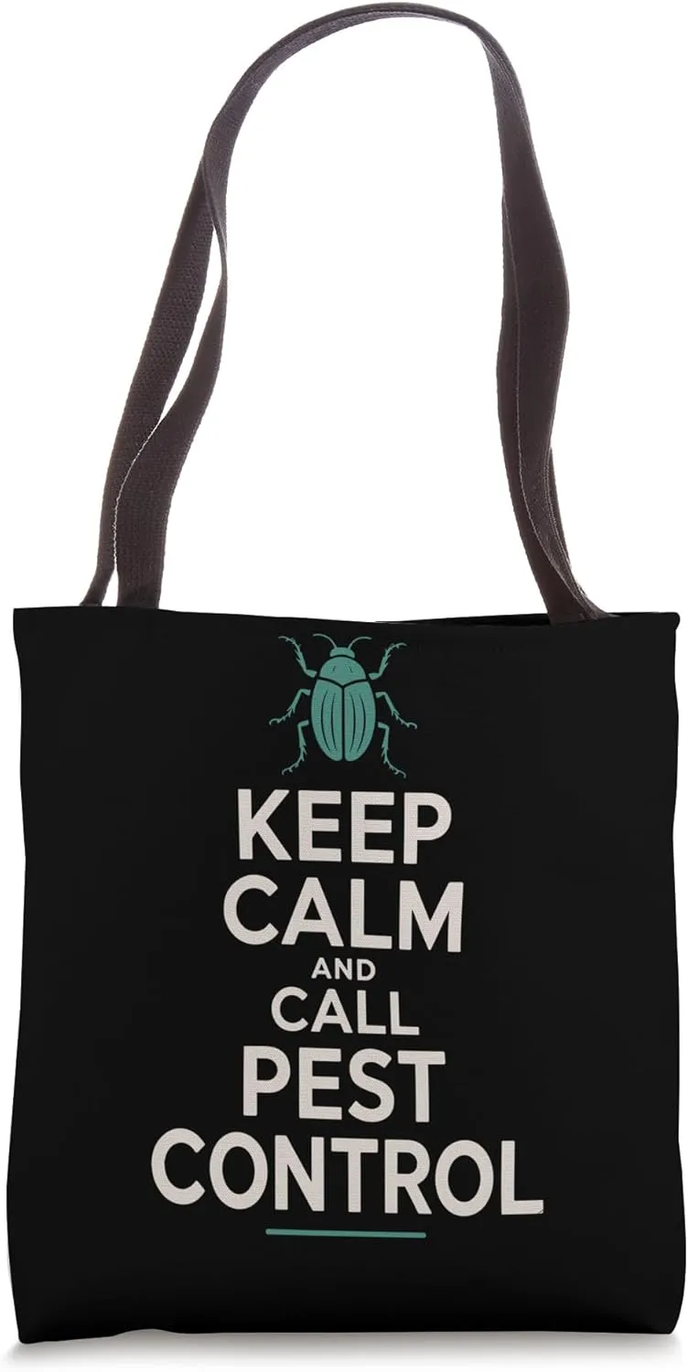Pest Control Expert Bug Buster Humor Exterminator Life Tote Bag