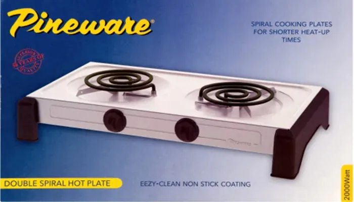 Pineware Double Spiral Hotplate