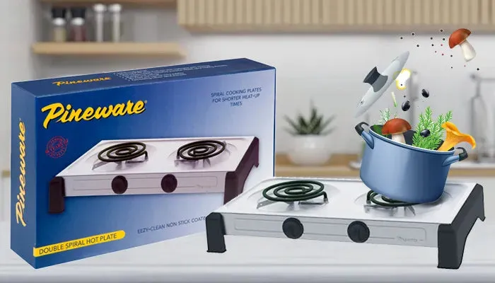 Pineware Double Spiral Hotplate