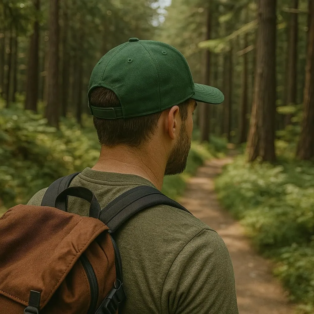 PNW Apparel Discover The Hat with Patch Stylish Mens Womens Hats